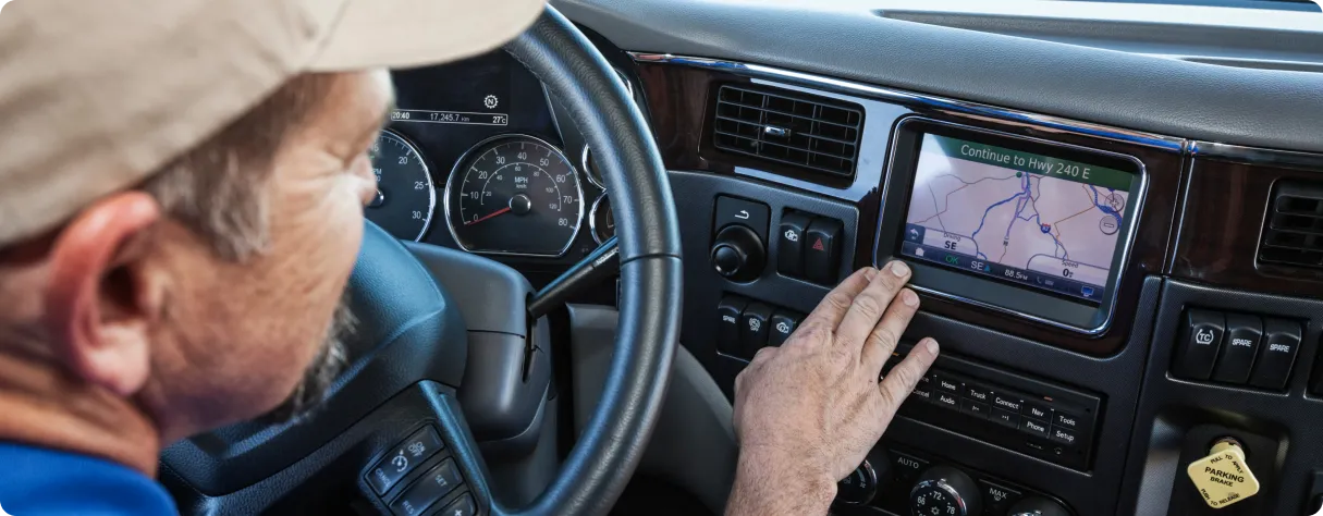 Driver GPS navigation