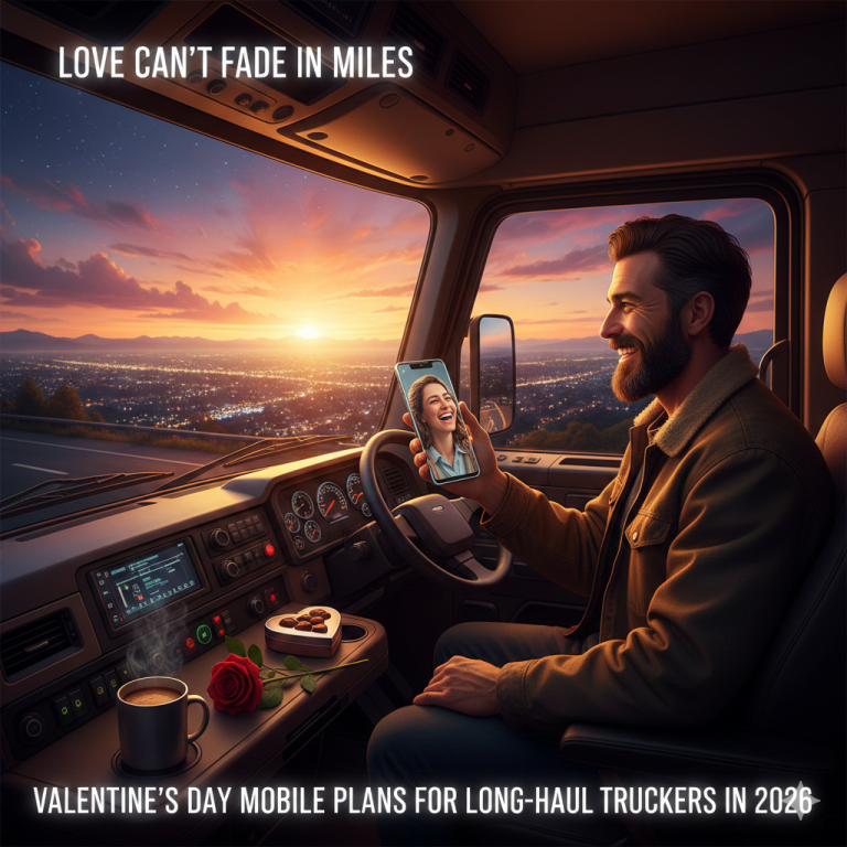 Valentine's day mobile plans for drivers